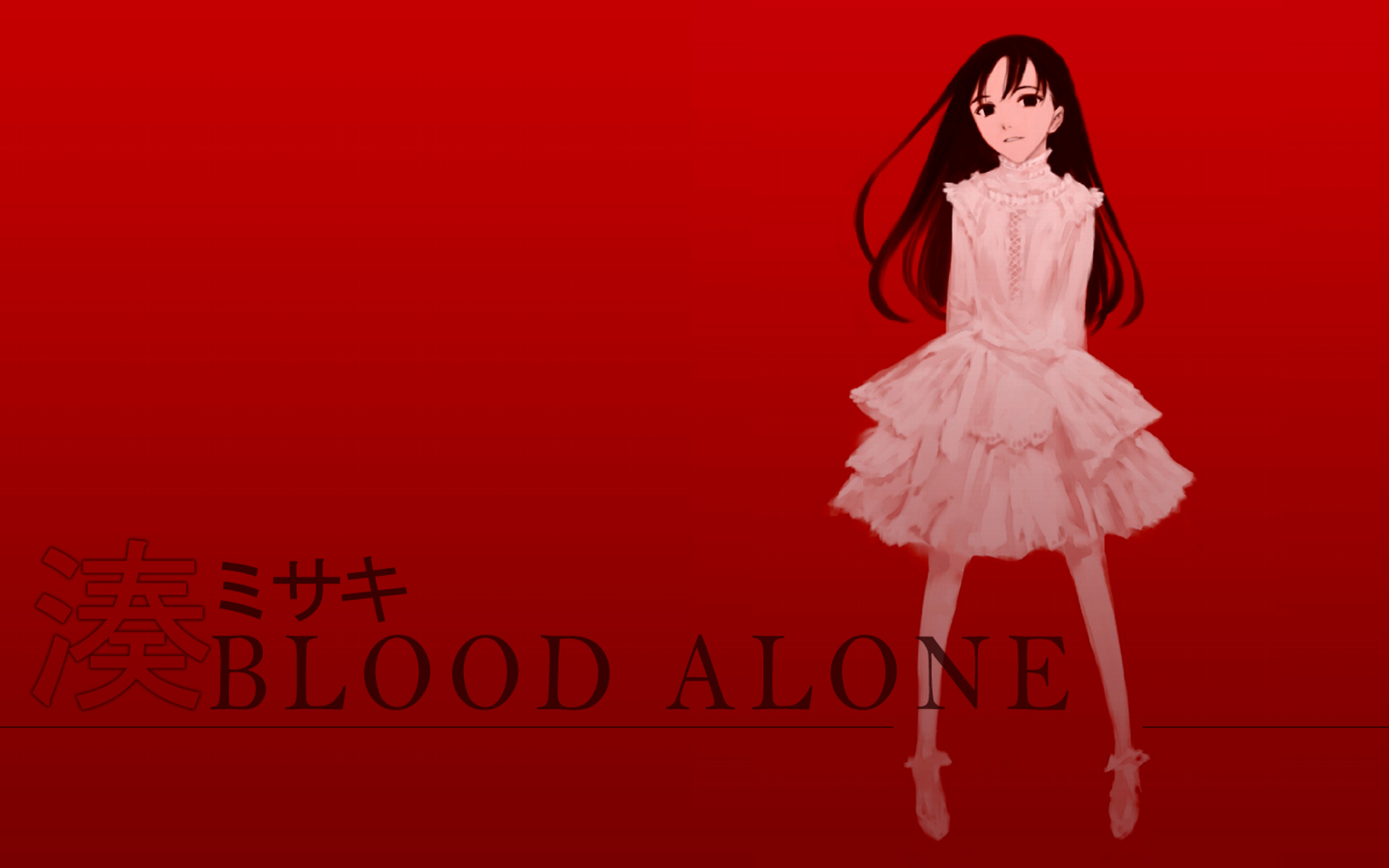 black_eyes, black_hair, blood_alone, dress, red, takano_masayuki, vampire