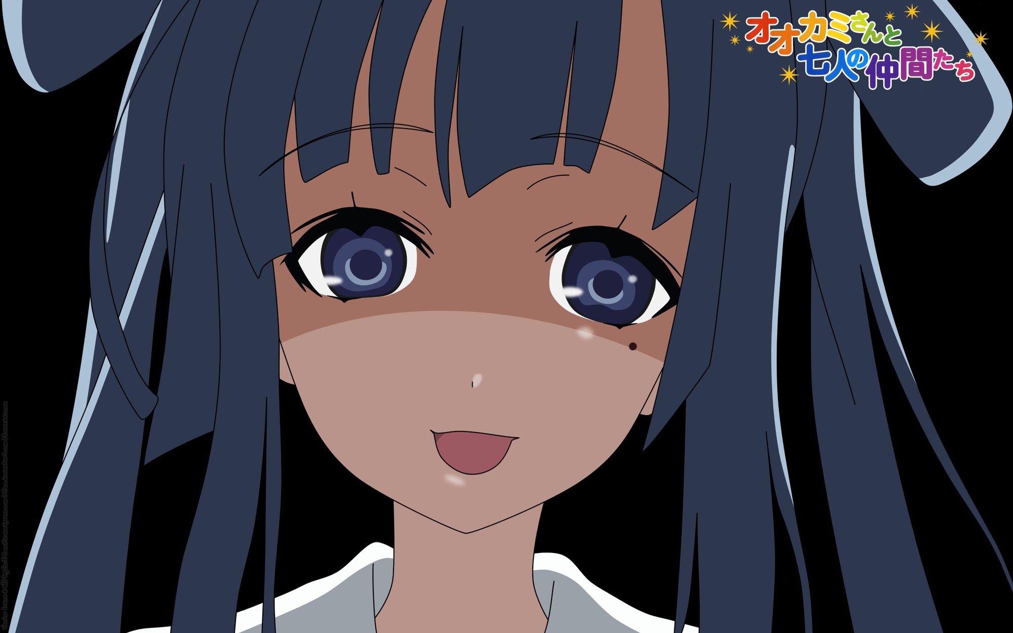 close, ookami-san_to_shichinin_no_nakama-tachi, ryuuguu_otohime, transparent, vector