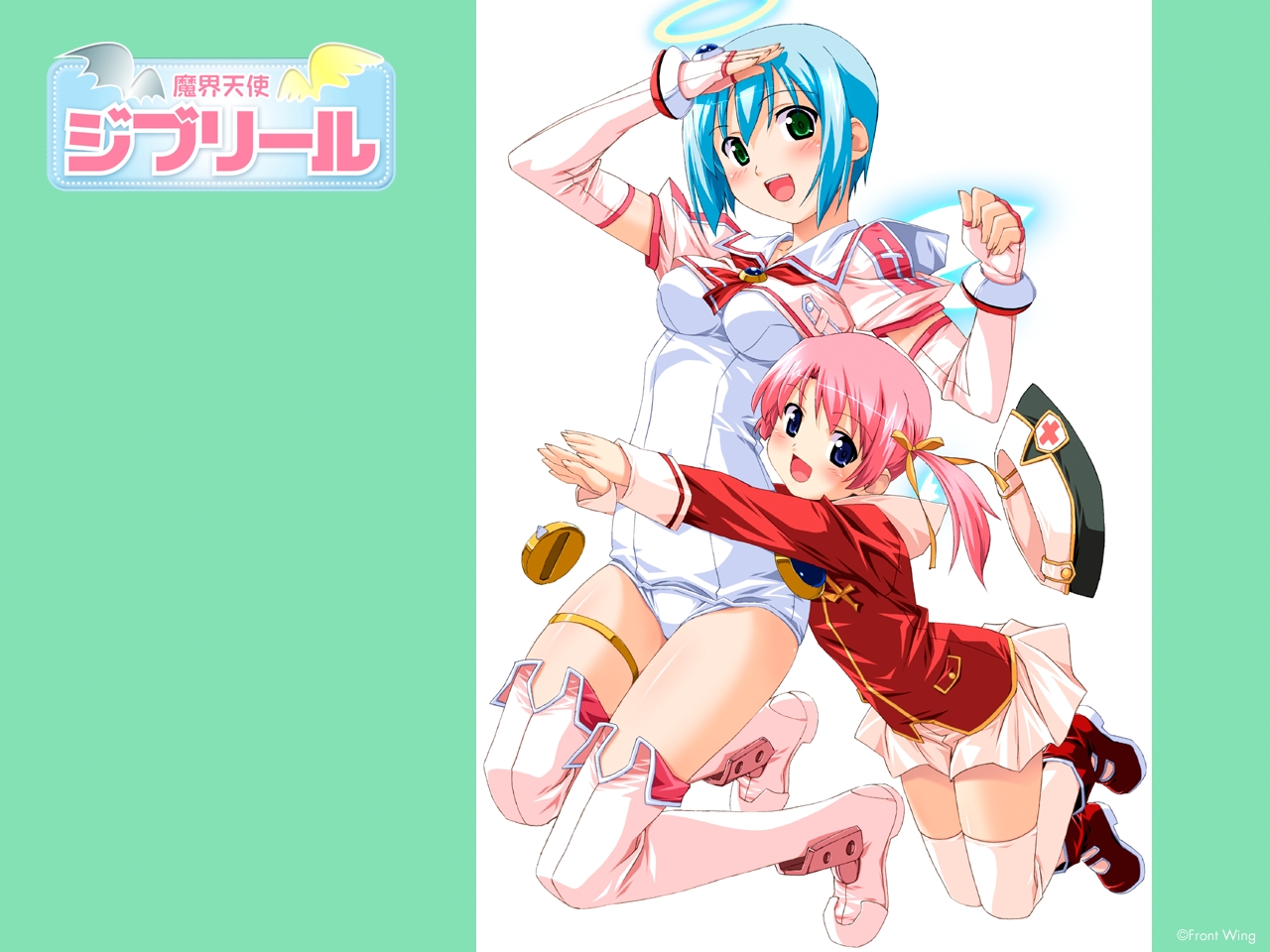 jibril_seitenshi, loveriel, makai_tenshi_jibril, manabe_rika, swimsuit