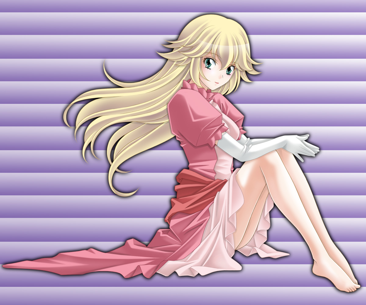 barefoot, blonde_hair, dress, nintendo, princess_peach, super_mario, tamamon