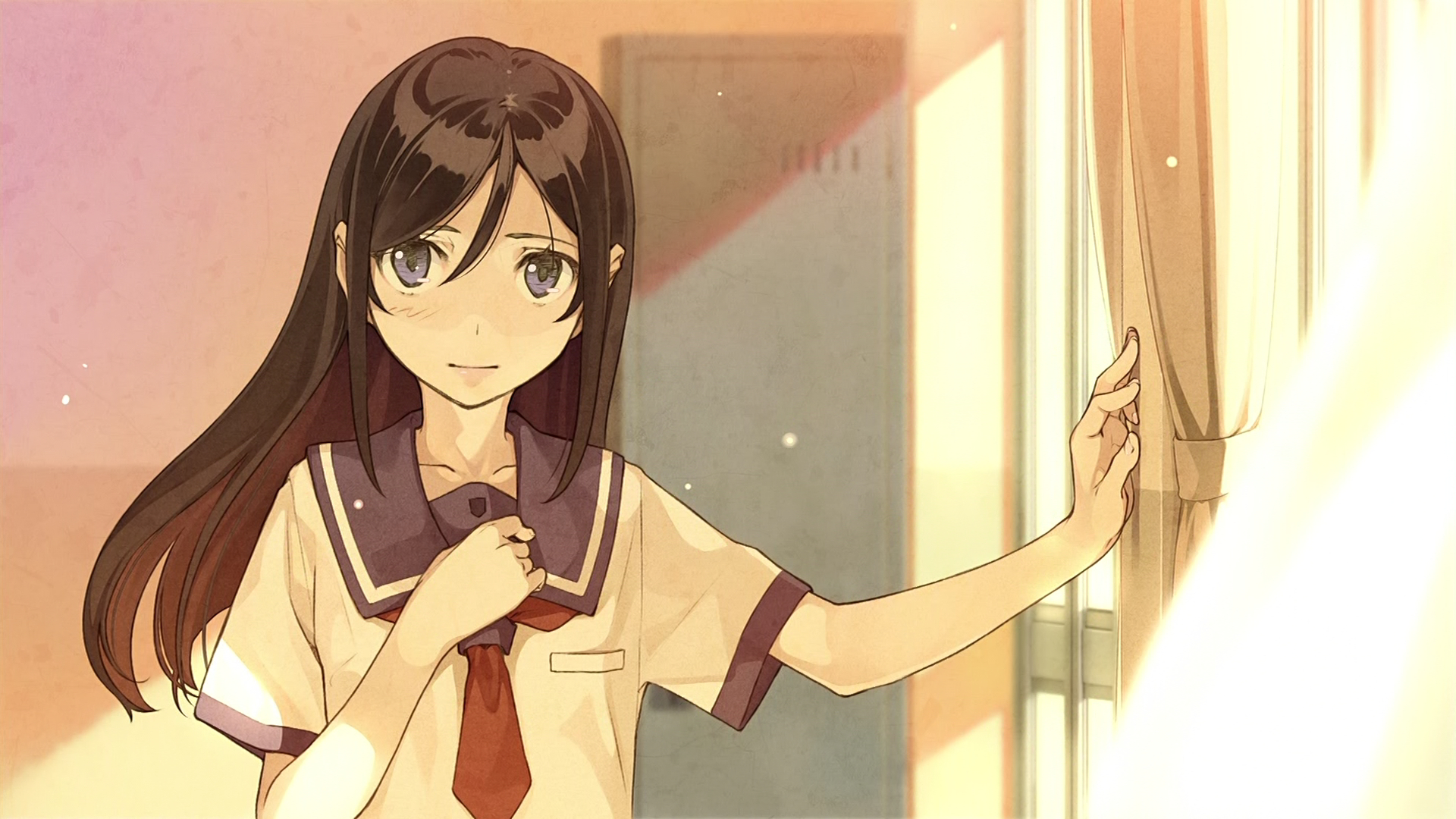 aragaki_ayase, hidari_(left_side), ore_no_imouto_ga_konna_ni_kawaii_wake_ga_nai, school_uniform, tie