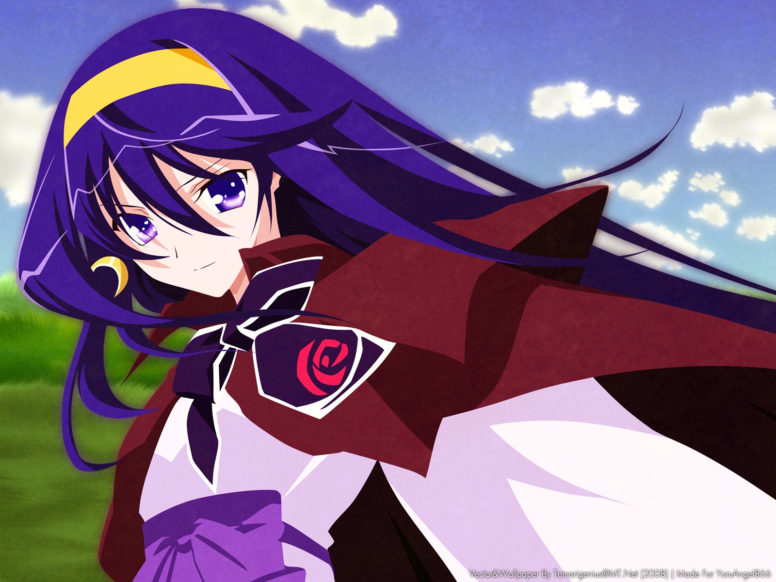 kaon, kyoshiro_to_towa_no_sora, long_hair, purple_eyes, purple_hair