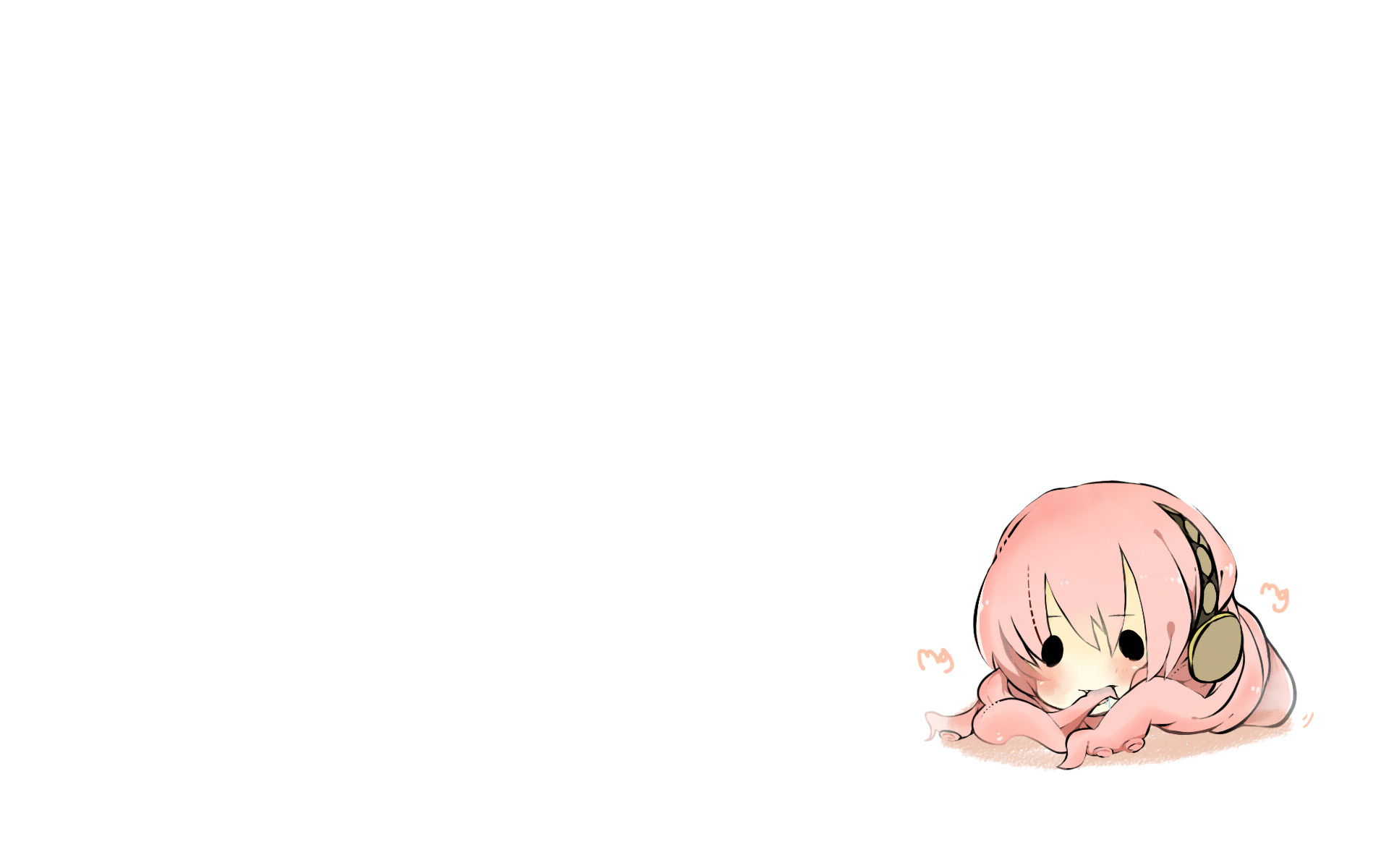 purintowswsp, takoluka, tentacles, vocaloid, white