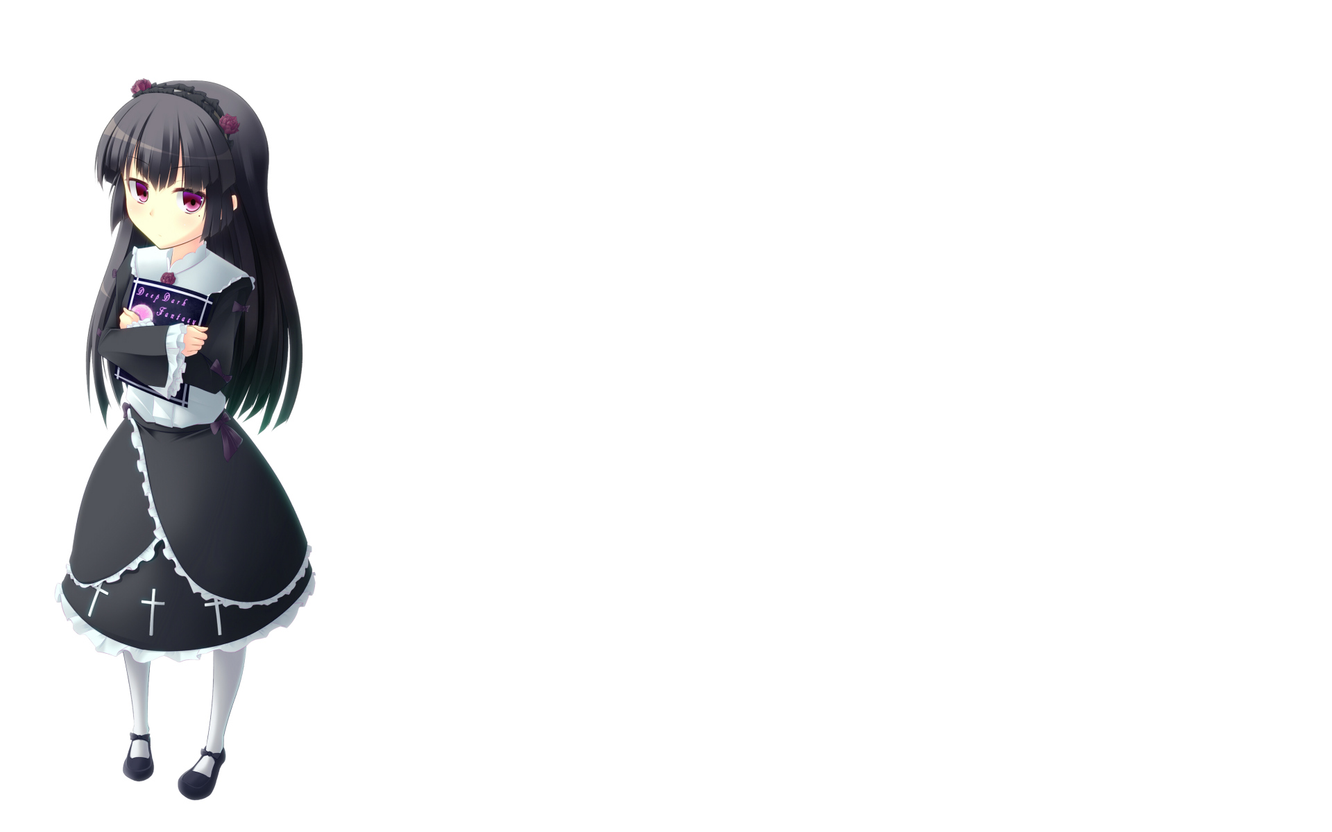 gokou_ruri, goth-loli, kuroneko_shiro, lolita_fashion, ore_no_imouto_ga_konna_ni_kawaii_wake_ga_nai, white
