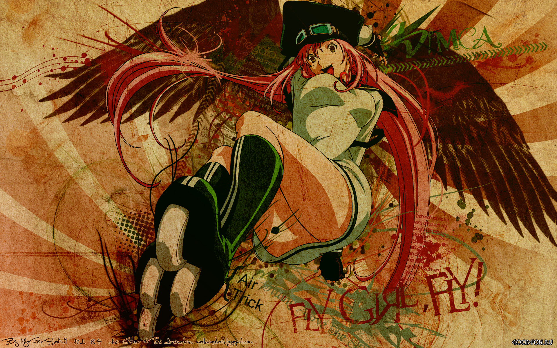 air_gear, goggles, simca, tagme, wings