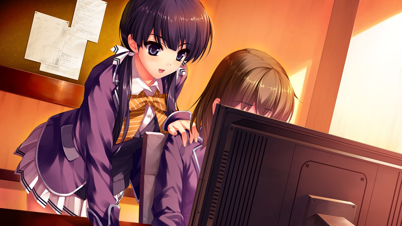 game_cg, hasekura_airi, misaki_kurehito, trumple, ushinawareta_mirai_wo_motomete