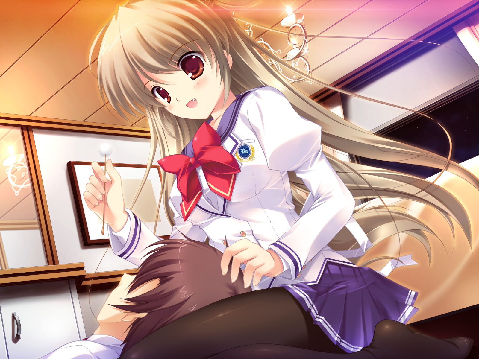 brown_hair, fang, game_cg, journey, long_hair, mikeou, nanairo_kouro, nanami_haruka
