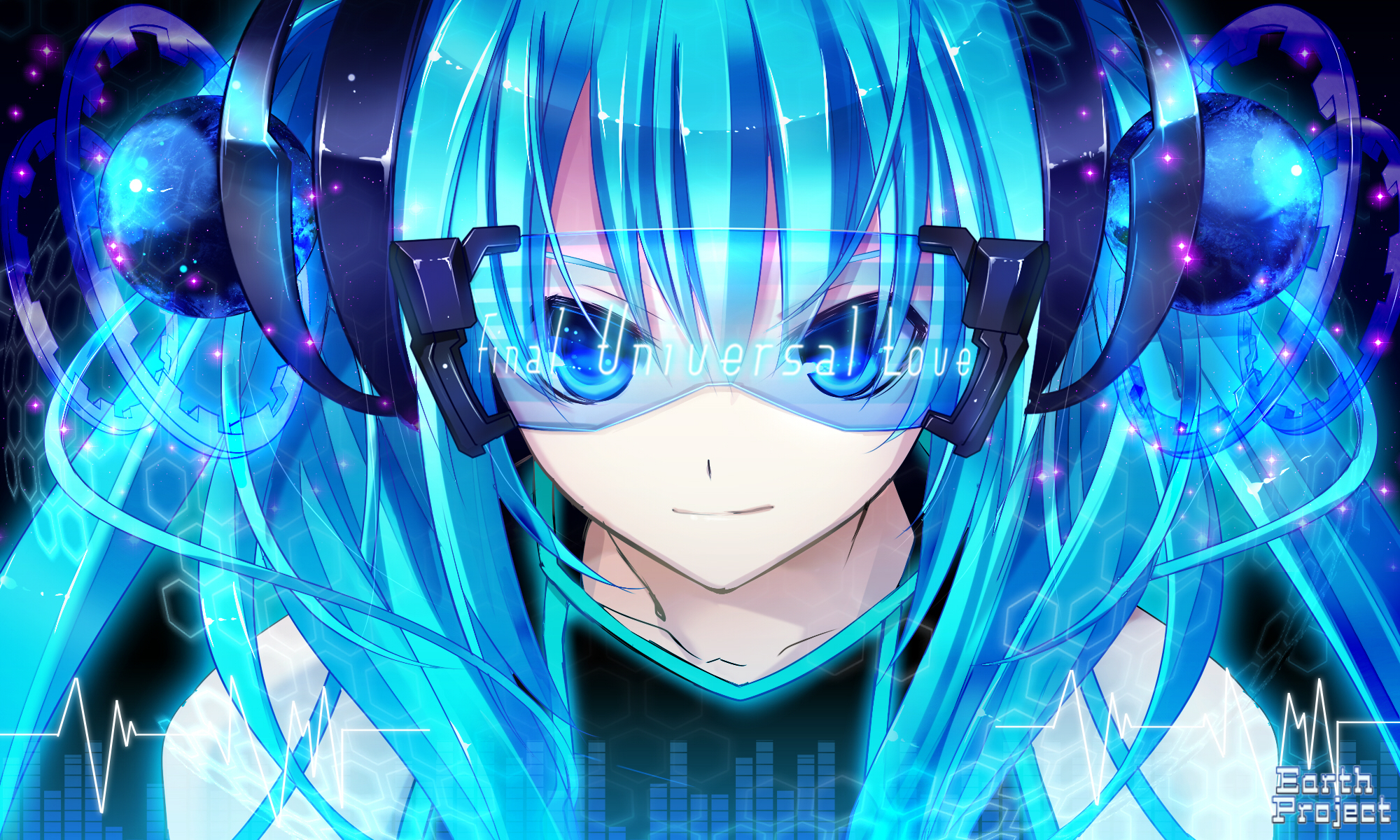 aliasing, aqua_hair, blue_eyes, close, goggles, hatsune_miku, twintails, vocaloid, yuuki_kira