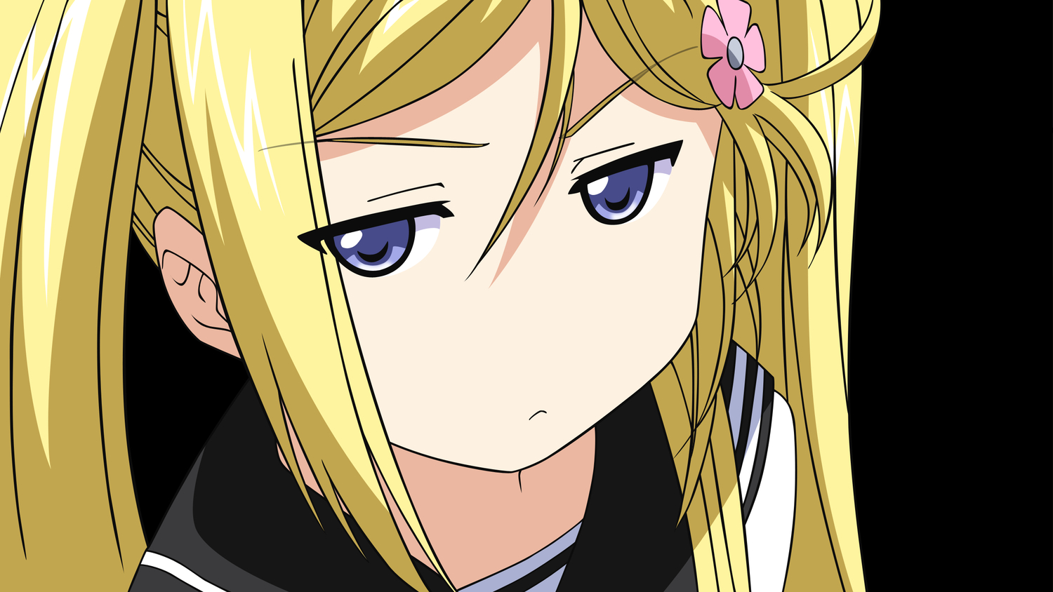 blonde_hair, close, kanojo_x_kanojo_x_kanojo, orifushi_mafuyu, vector