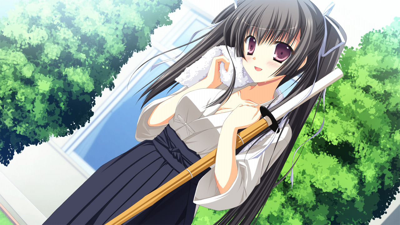 black_hair, fortissimo//akkord:bsusvier, game_cg, long_hair, ooba_kagerou, suzushiro_nagisa, towel, twintails