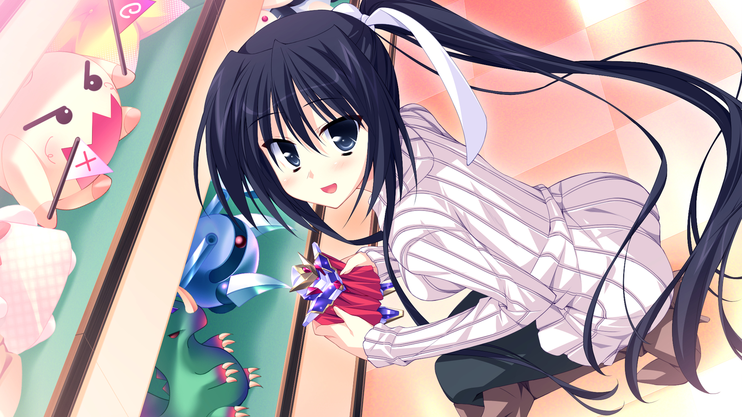 black_hair, game_cg, hinata_mutsuki, izumi_kyouka, long_hair, skyfish, yotsuiro_passionato!
