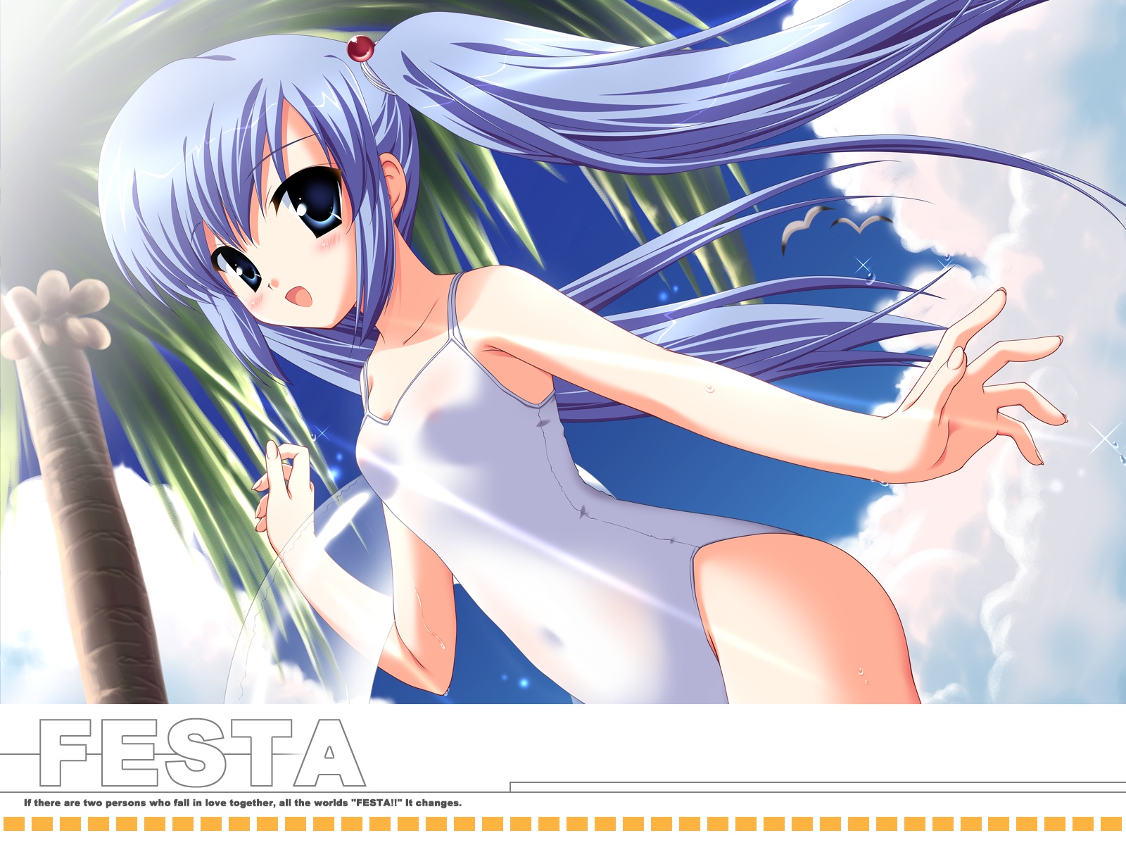 chikami_futaba, festa!!_-hyper_girls_pop-, lass, loli, swim_ring, swimsuit, tagme