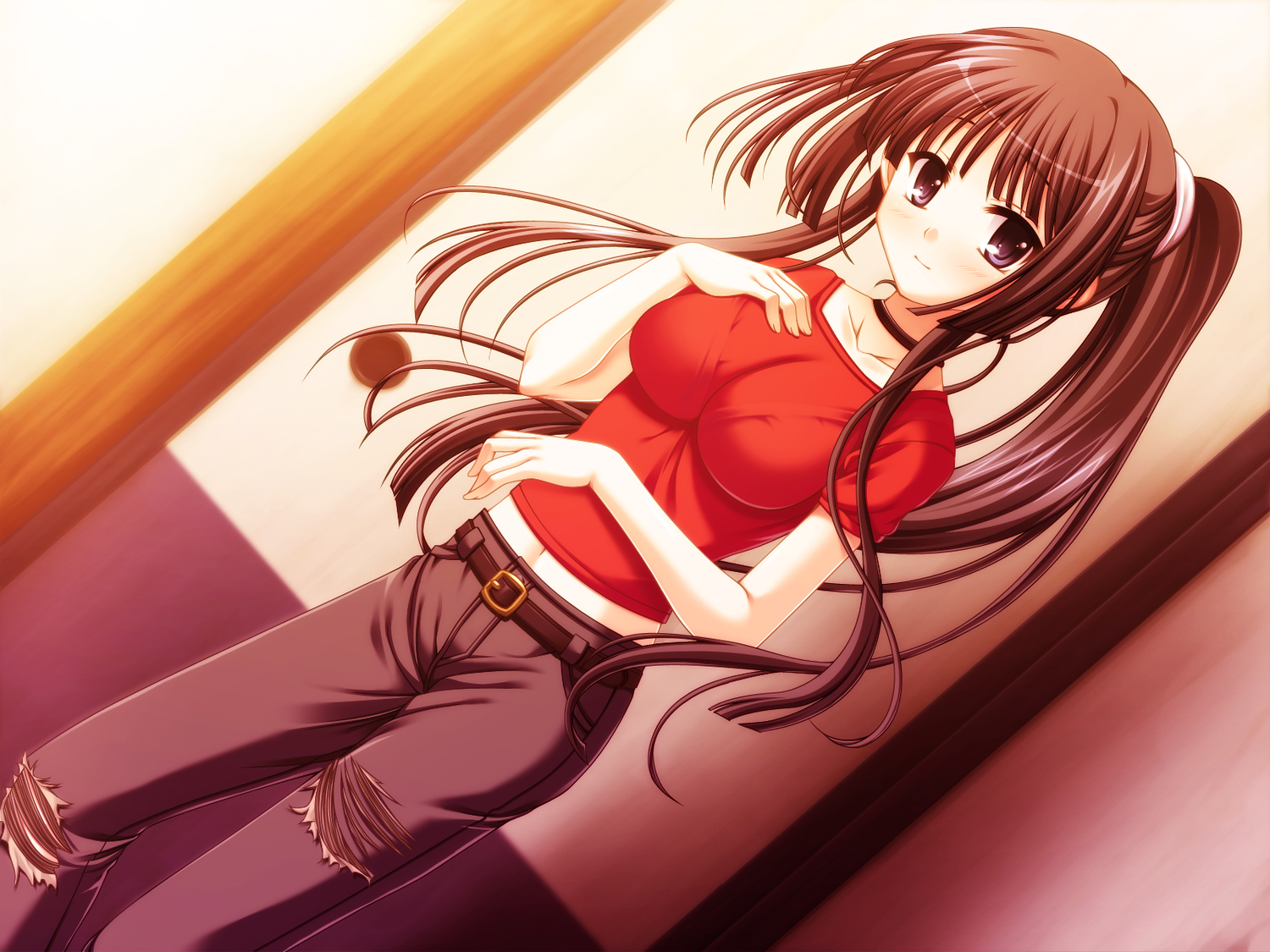 applique, black_hair, game_cg, long_hair, minagami_sakuya, odawara_hakone, tasogare_no_sinsemilla