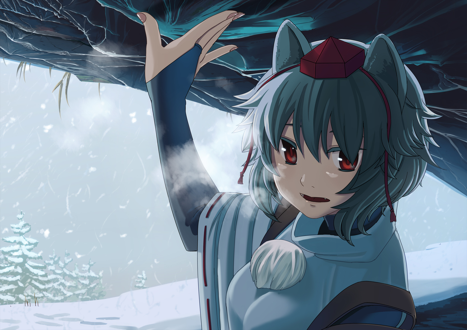 animal_ears, inubashiri_momiji, takuzui, touhou, wolfgirl