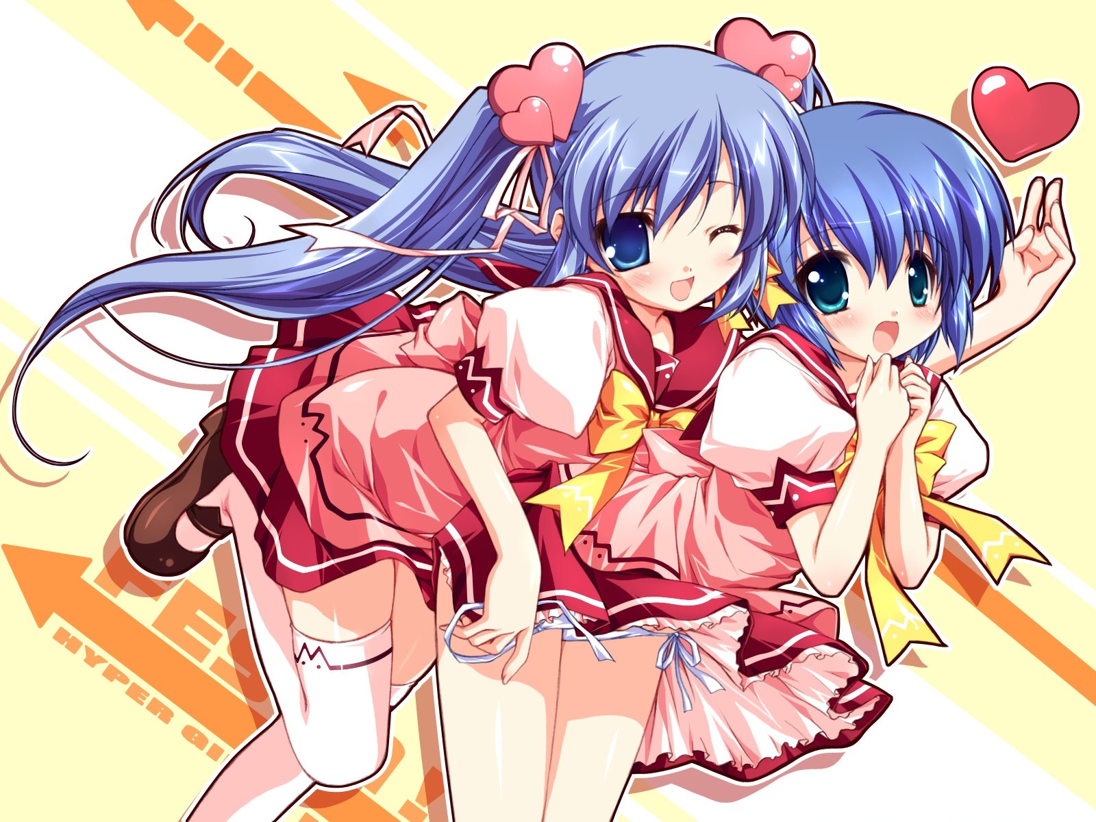 chikami_futaba, chikami_nanako, festa!!_-hyper_girls_pop-, lass
