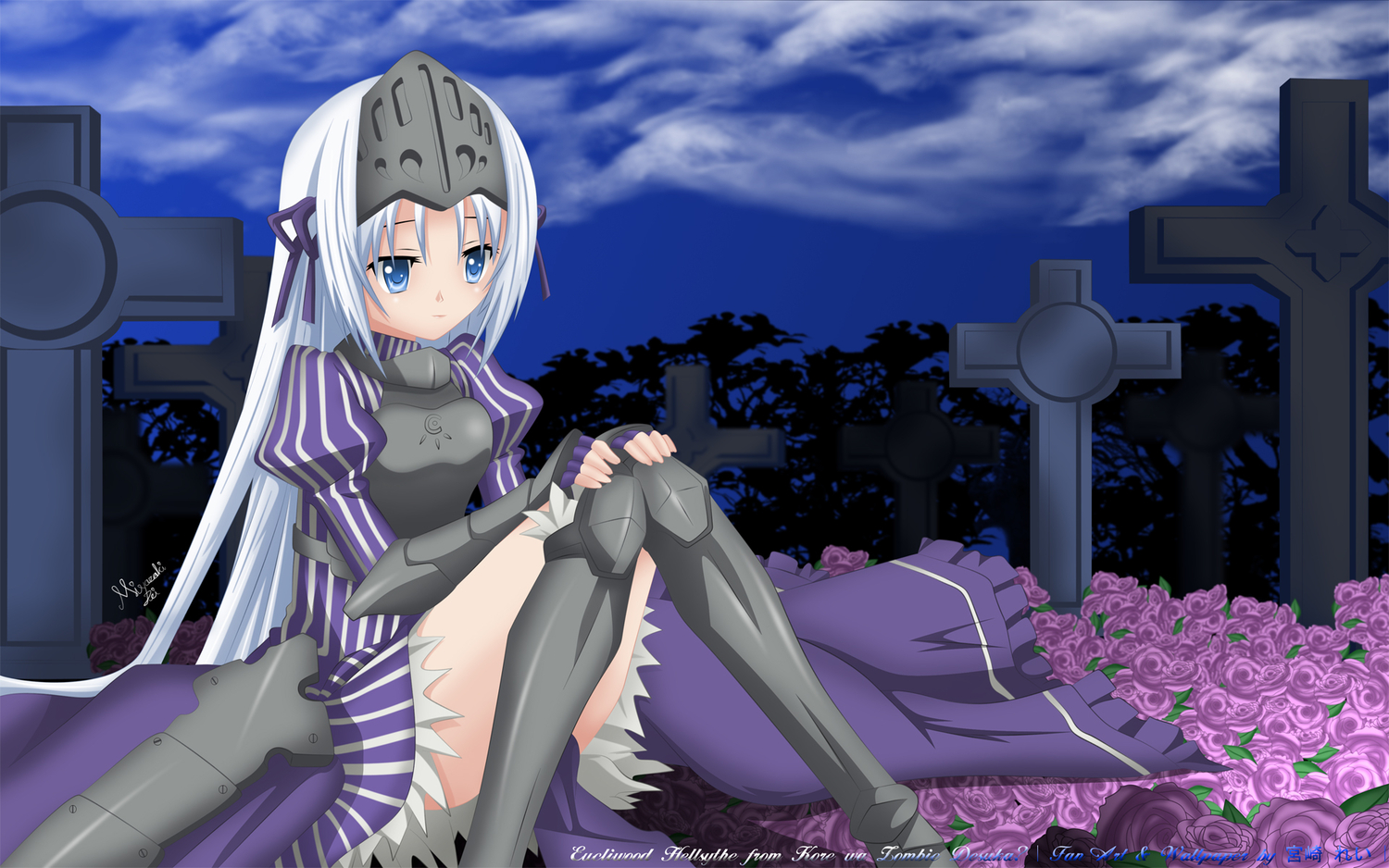 eucliwood_hellscythe, kore_wa_zombie_desu_ka?, miyazaki_rei