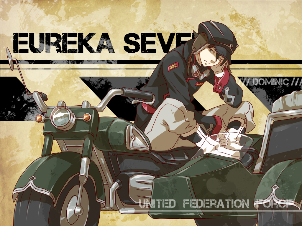 dominic_sorel, eureka_seven, goggles, motorcycle, uniform