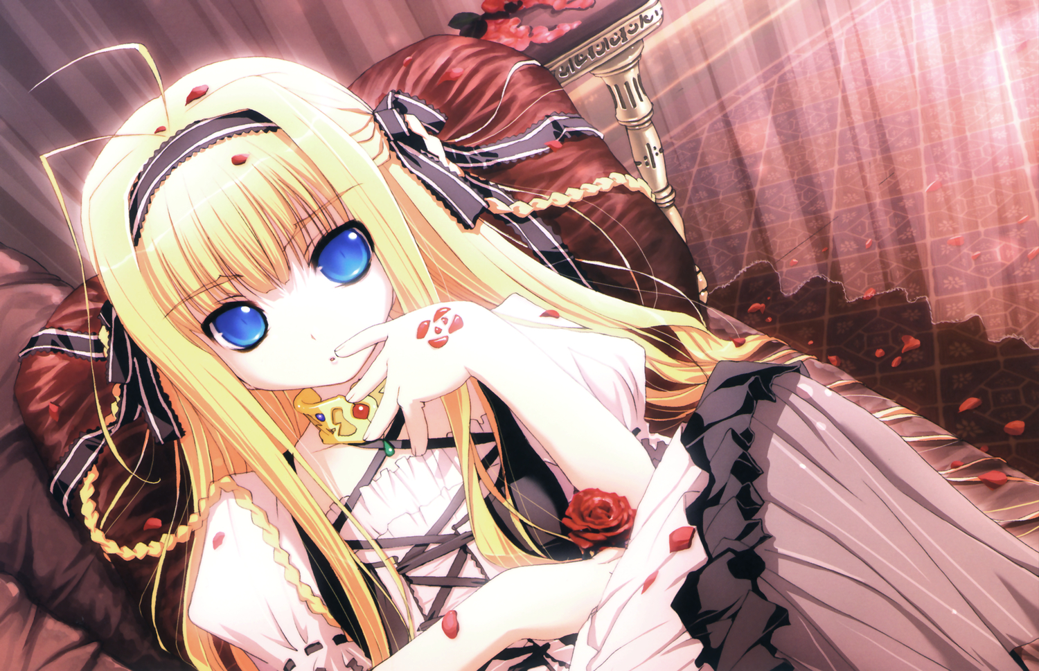 akata_itsuki, dragon_crisis!, lolita_fashion, rose_(dragon_crisis!)