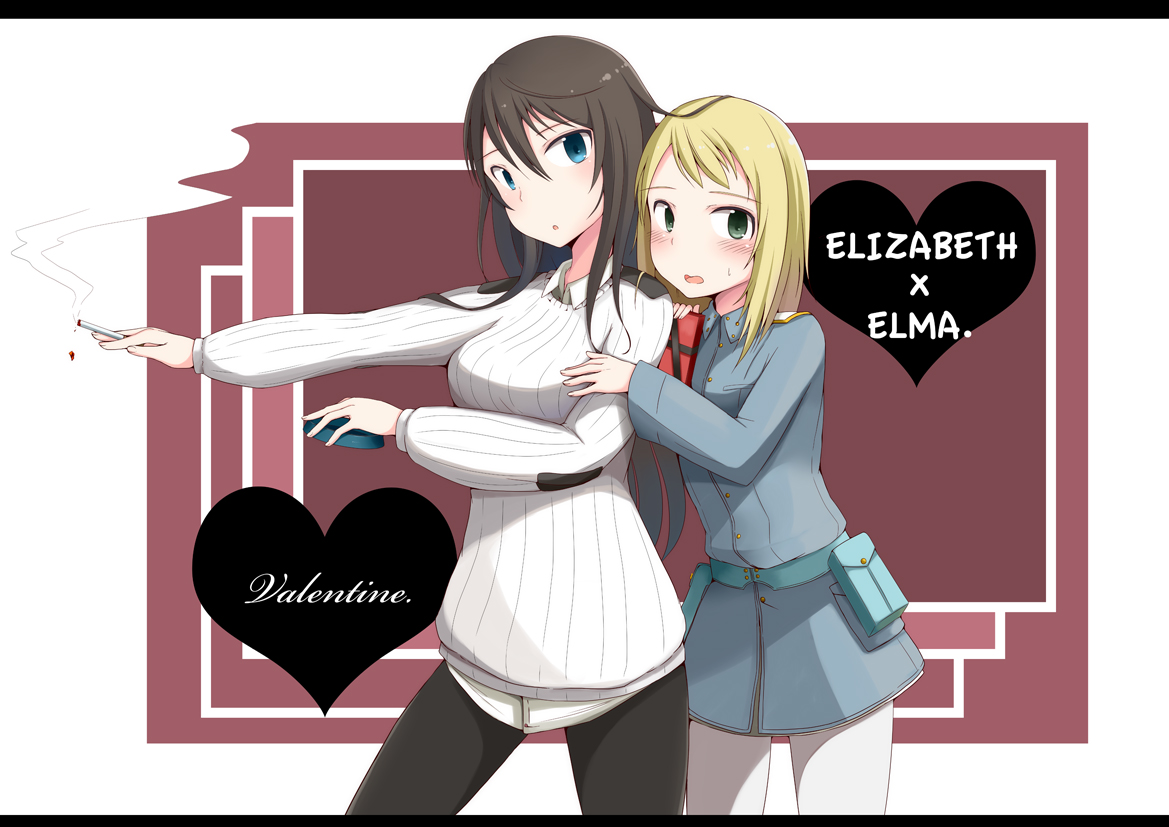 elizabeth_f_beurling, elma_leivonen, rosettastone, strike_witches, valentine