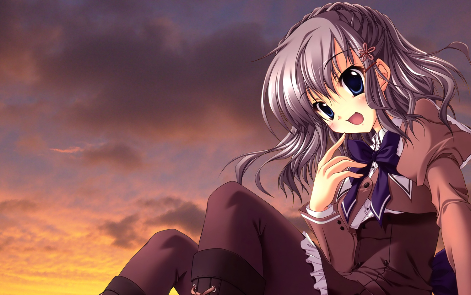 akane_iro_ni_somaru_saka, izumi_tsubasu, katagiri_yuuhi, school_uniform