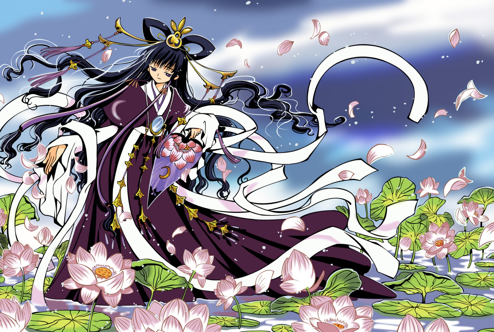 clamp, tomoyo_(tsubasa), tsubasa_reservoir_chronicle, tsukuyomi
