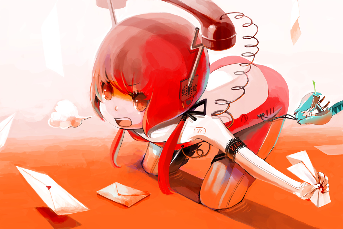 hatsune_miku, robot, shirako_mugi, vocaloid