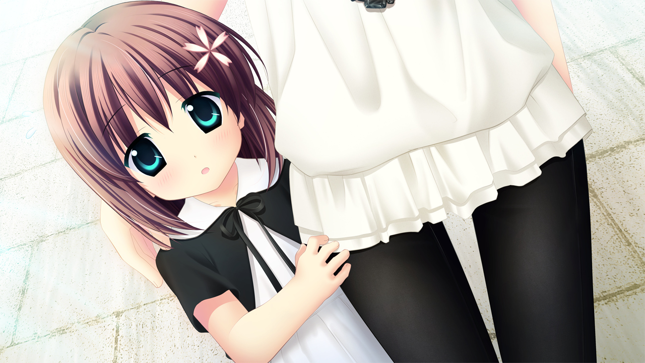 akizuki_tsukasa, aqua, brown_hair, game_cg, nonomiya_chisa, sorahane