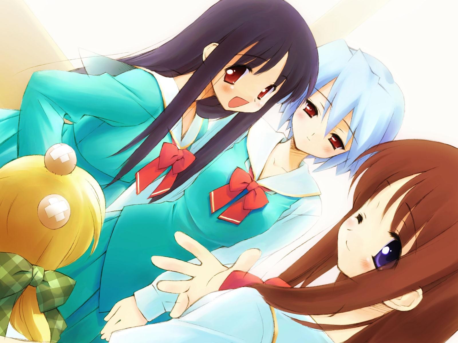 kotonomiya_yuki, makino_nanami, miyashiro_karin, shinjou_izumi, suigetsu