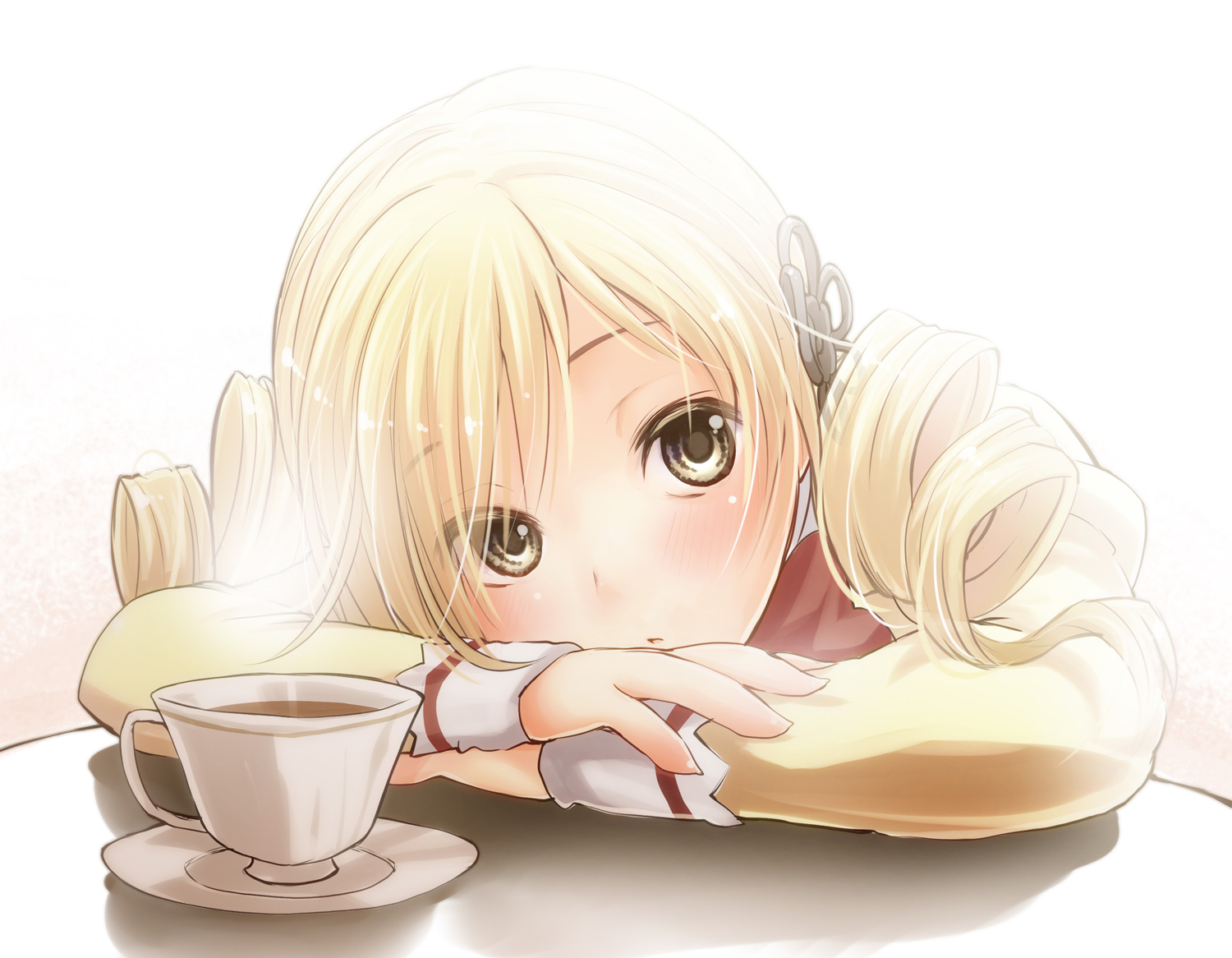 blonde_hair, mahou_shoujo_madoka_magica, tomoe_mami, yukiu_kon