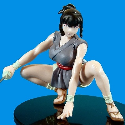 basilisk, figure, gashapon, lipstick, ninja, okoi, statue, sword