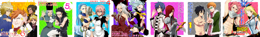 countdown, erza_scarlet, everyone, fairy_tail, gajeel_redfox, gerard, gray_fullbuster, happy_(fairy_tail), juvia_loxar, loke_(fairy_tail), lucy_heartphilia, mirajane, natsu_dragneel