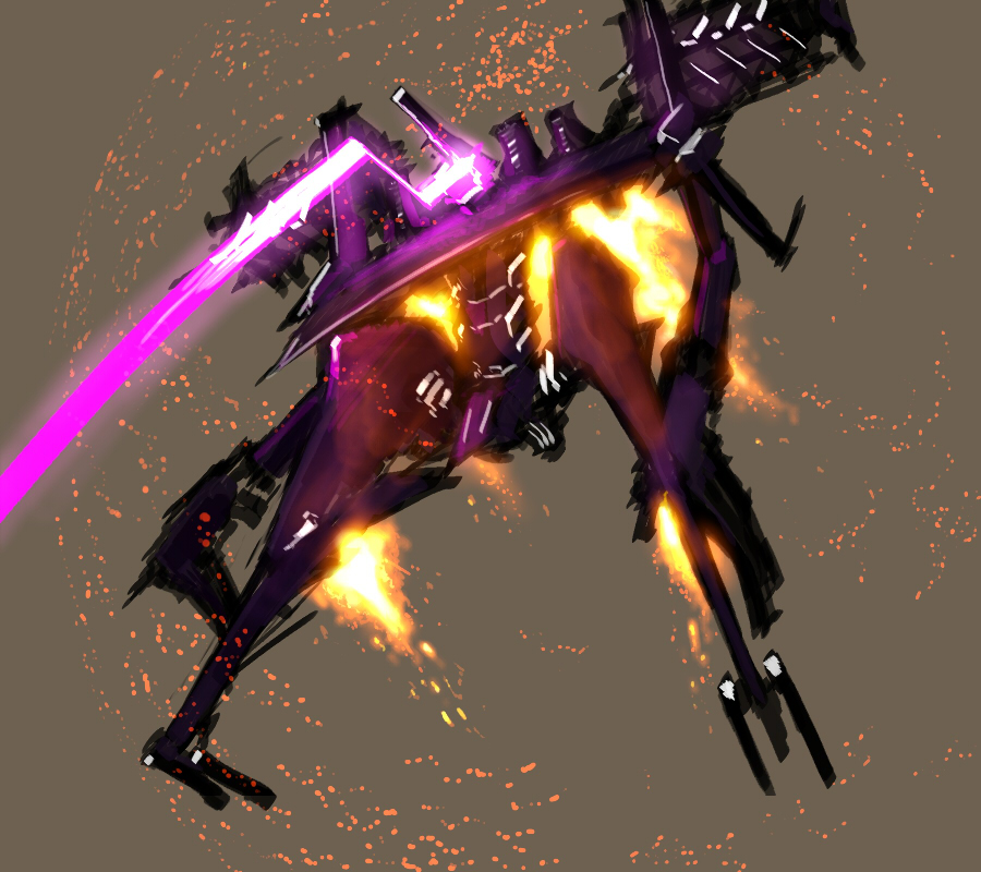 armored_core, armored_core:_for_answer, asgr, cube_(armored_core), dual_wield, flying, fragile_(armored_core), gun, mecha