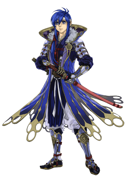 1boy, blue_eyes, celice_(fire_emblem), fire_emblem, fire_emblem:_kakusei, fire_emblem:_seisen_no_keifu, katana, official_art