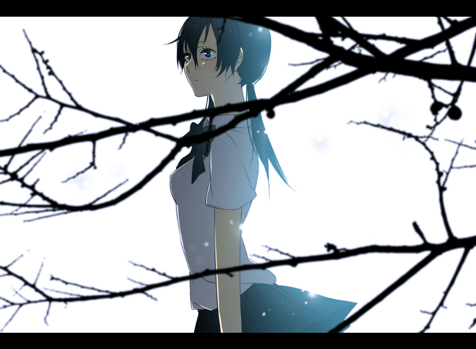 cencoroll, kei_(cencoroll), kudou_(90n), pleated_skirt, ribbon, school_uniform, skirt, twintails