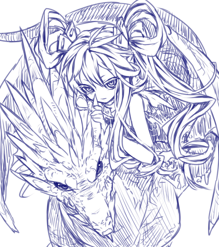 1girl, beatmania, beatmania_iidx, bemani, chain, dragon, hair_ornament, jubeat