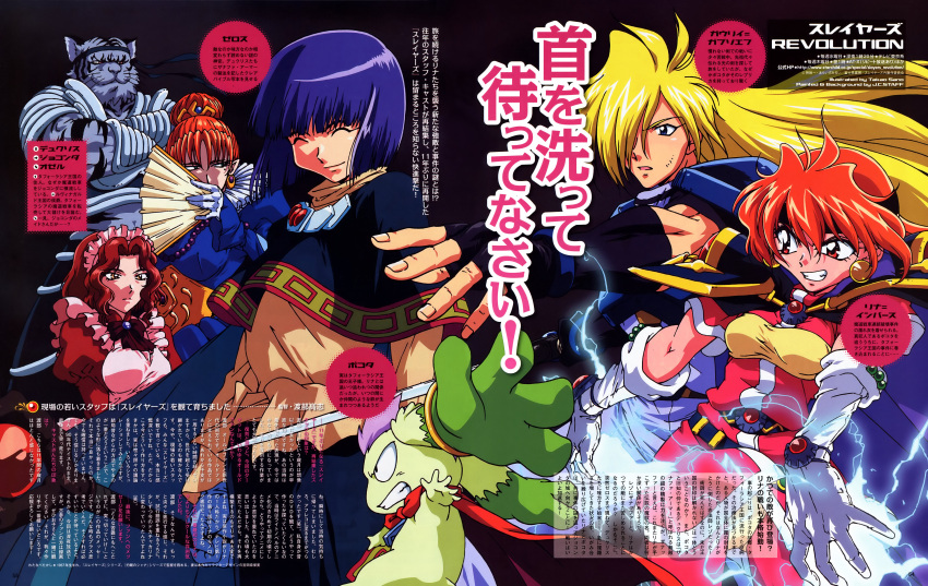 ducuris, gioconda, gourry_gabriev, lina_inverse, ozel, pokota, slayers, slayers_revolution