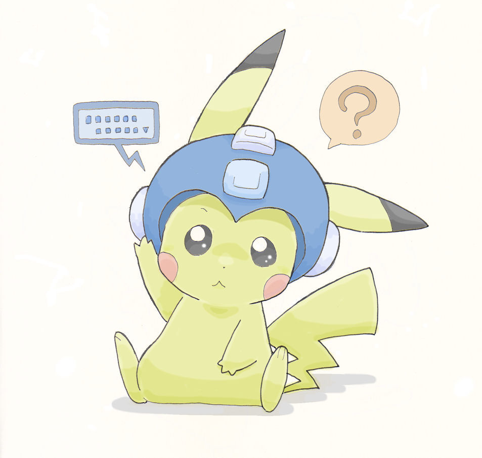 ?, blush_stickers, cosplay, helmet, mega_man_(character), mega_man_(classic), mega_man_(series), no_humans