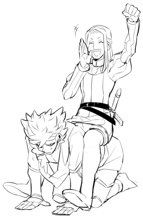 2boys, all_fours, charles_vii_(inazuma_eleven), closed_eyes, inazuma_eleven_(series), inazuma_eleven_go, inazuma_eleven_go_chrono_stone, la_hire_(inazuma_eleven)