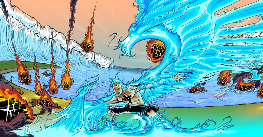 logia, marco_phoenix, one_piece, phoenix, solo