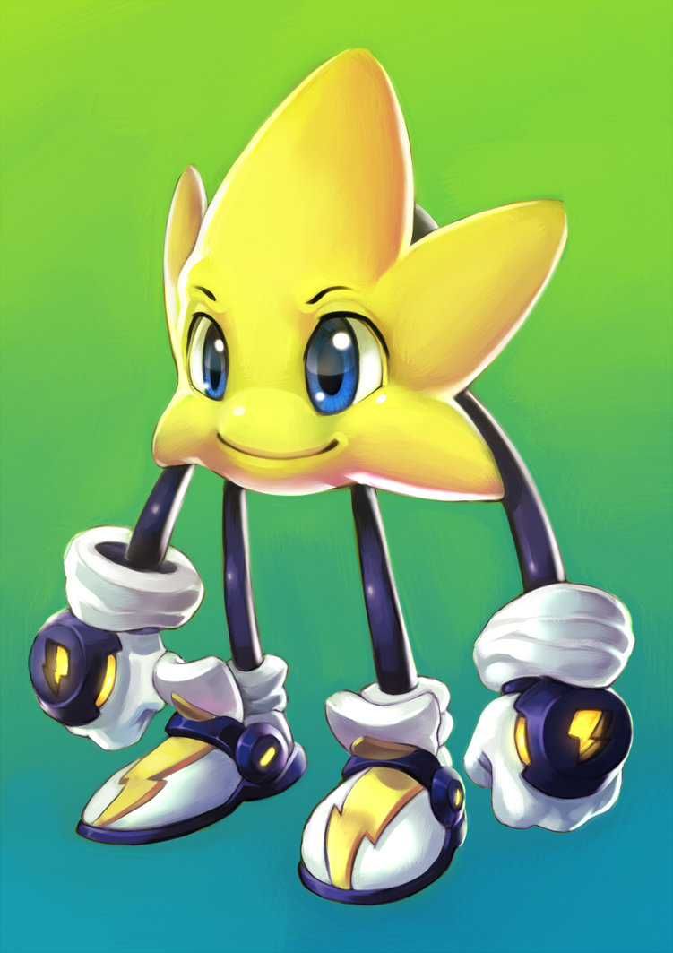 blue_eyes, gloves, koi_drake, ristar, ristar_the_shooting_star, sega, shoes, smile