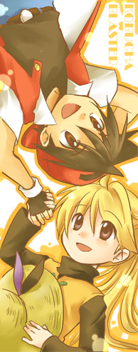 1boy, 1girl, baseball_cap, black_hair, blonde_hair, blush, brown_eyes, couple