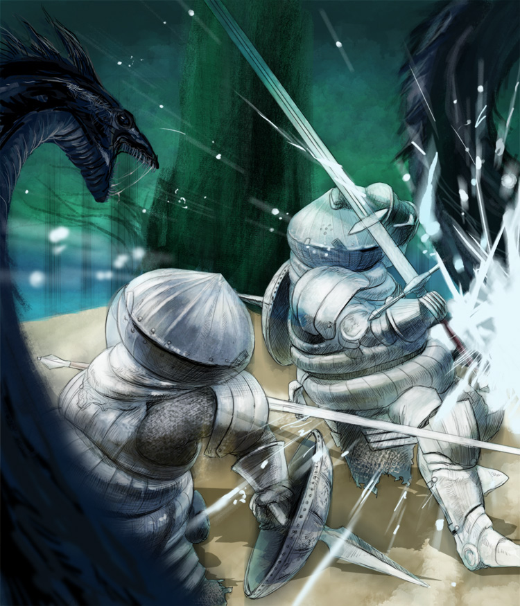 armor, dark_souls, full_armor, gauntlets, helmet, knight, monster, shield