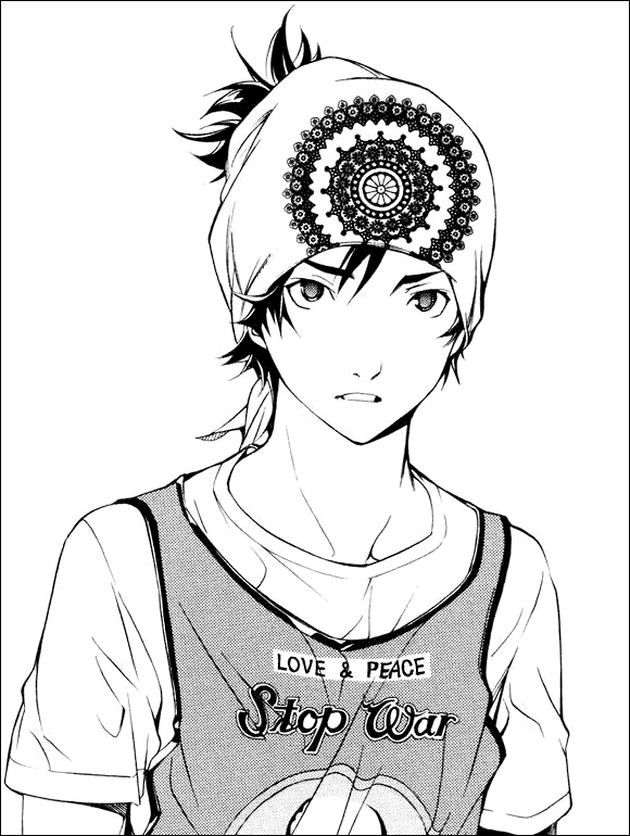 air_gear, bandana, ikki_(air_gear), jersey, male, manga, minami_itsuki
