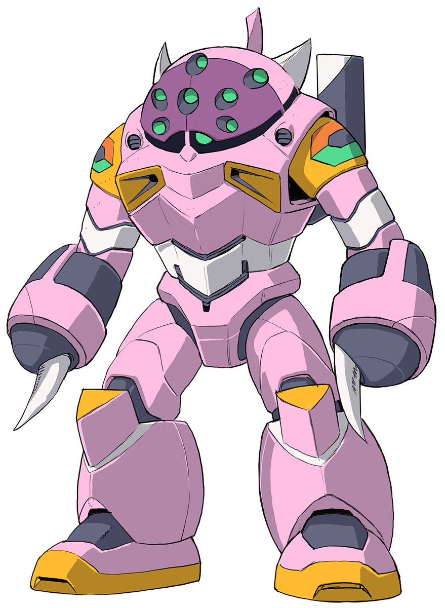 claws, eva_08, evangelion:_3.0_you_can_(not)_redo, funbolt, fusion, green_eyes, gundam, highres