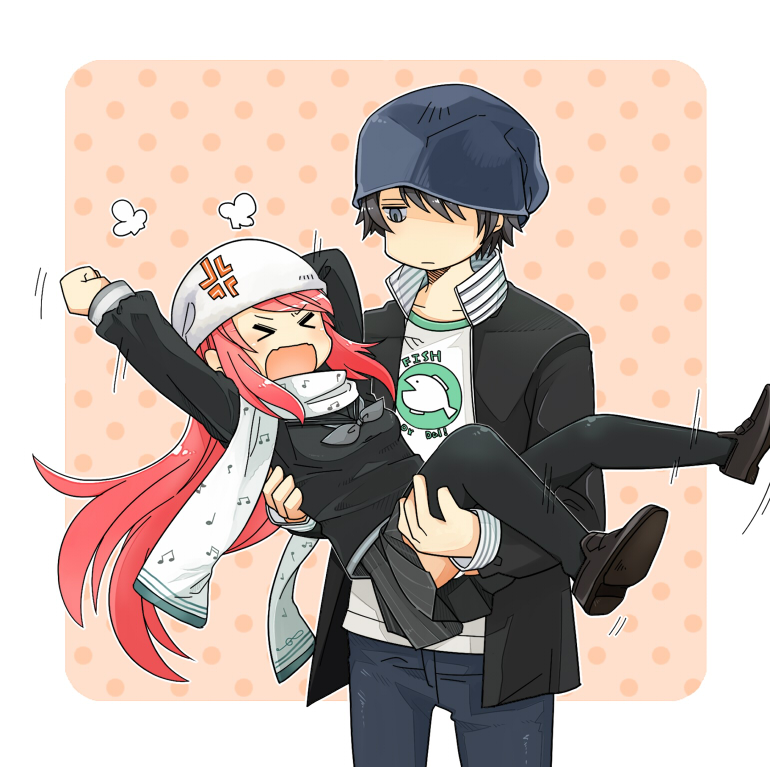 1girl, ban_airi, black_hair, devil_survivor_2, grey_eyes, jacket, long_hair, megami_ibunroku_devil_survivor