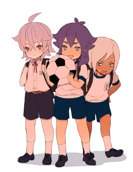 3boys, ai5108, ball, inazuma_eleven_(series), inazuma_eleven_go, izumi_kanaaki, male, multiple_boys