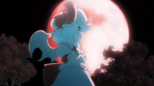 animated, animated_gif, bat_wings, gif, remilia_scarlet, touhou, touhou_anime_project, wings