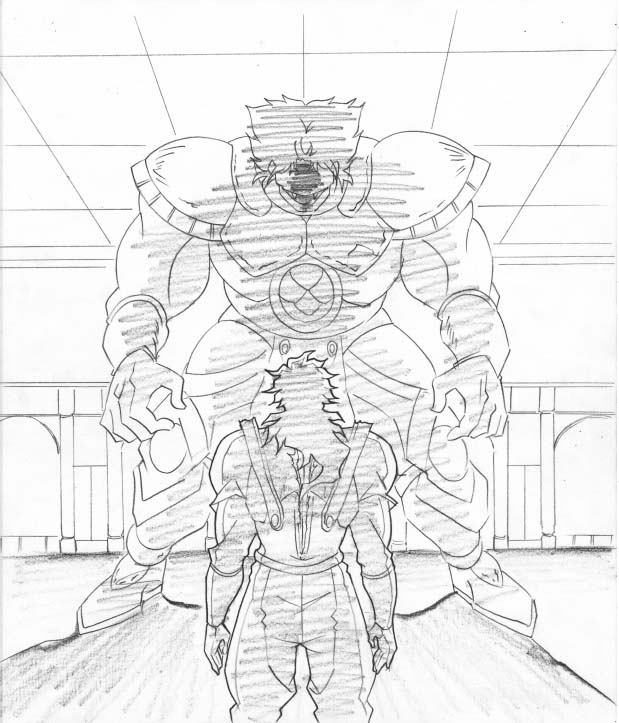 dio_brando, graphite_(medium), jojo_no_kimyou_na_bouken, monochrome, tarkus, traditional_media, utano