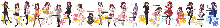 1girl, absurdres, alternate_costume, apron, arm_behind_back, arms_behind_back, ass, bare_shoulders