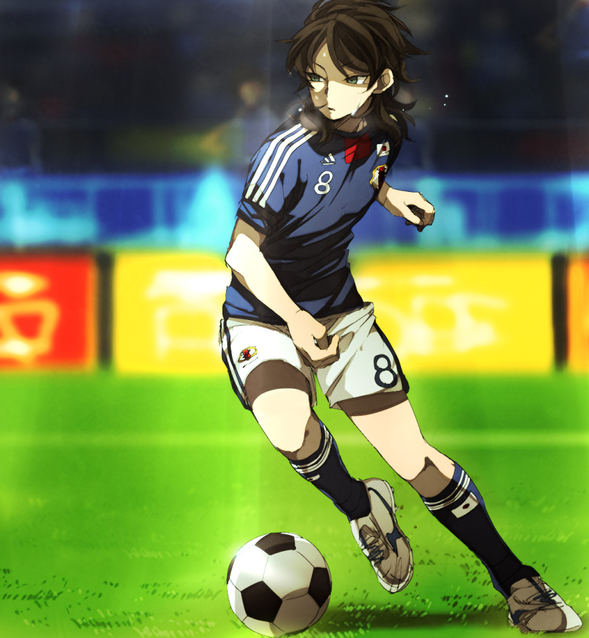 1boy, 2010_fifa_world_cup, ball, fudou_akio, highres, inazuma_eleven_(series), inazuma_eleven_go, male